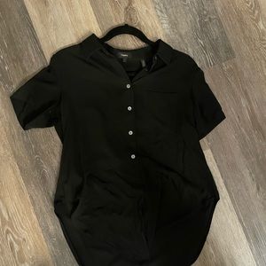 Theory short sleeved button up